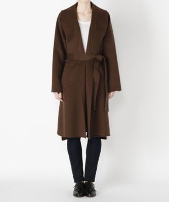 【SALE（伊勢丹）】 &starf;Wフェイスラップコート(417-W1004) ブラウン 【三越・伊勢丹/公式】