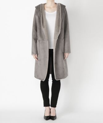 【SALE（伊勢丹）】 &starf;フェイクムートン(417-W1005) カーキ 【三越・伊勢丹/公式】