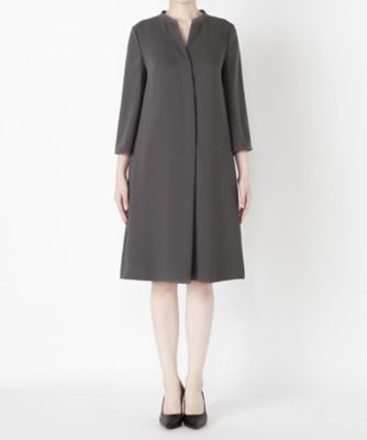 ＜Clothing＞ スキッパーワンピース CL72DR010C グレー 【三越・伊勢丹/公式】