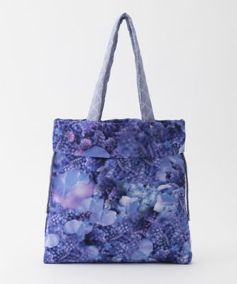 ＜CROSS M/mika ninagawa/クロスエム ミカニナガワ＞ しぼりバッグ(BAG) パープルプラント 【三越・伊勢丹/公式】