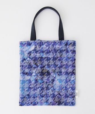 ＜CROSS M/mika ninagawa/クロスエム ミカニナガワ＞ 【受注生産】MTO miniトートバッグ E(MTO BAG/F) パープル／ベルベット 【三越・伊勢丹/公式】