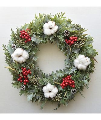 三越伊勢丹 ハニーガーデンのクリスマスリース 花のギフト通販情報 記念日 お祝い お礼に