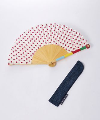 <西川庄六商店>扇子_だるま 赤 【三越・伊勢丹/公式】