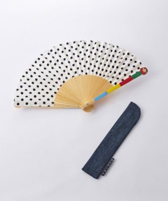 <西川庄六商店>扇子_だるま 青 【三越・伊勢丹/公式】