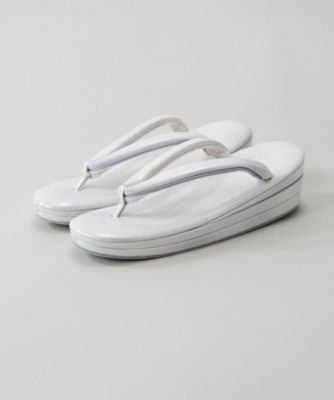 ＜神田胡蝶＞ 胡蝶履 牛革草履(ぼかし_フジ) No.211-1（フジ） 【三越・伊勢丹/公式】