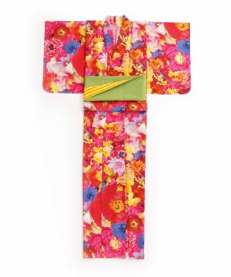 蜷川実花　浴衣　伊勢丹限定　コラボ　帯セット 蜷川実花 浴衣 伊勢丹限定 コラボ 帯セット 新宿3丁目》蜷川実花