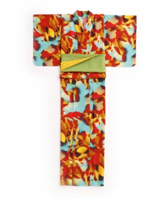 蜷川実花　浴衣　伊勢丹限定　コラボ 蜷川実花のM / mika ninagawaから三越伊勢丹限定ゆかた - 鮮やか