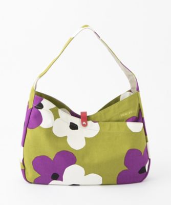 <SOU・SOUx荒川>帆布バッグ 緑 【三越・伊勢丹/公式】