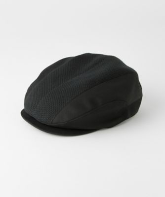 【SALE（三越）】 <倭微>ハンチング 黒染 切替 黒 【三越・伊勢丹/公式】