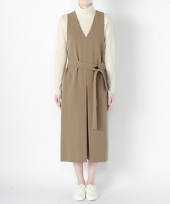 【SALE（三越）】＜M/M アタッチメント/M/M ATTACHMENT＞ スポンジダブルクロス オールインワン(LO62-634) BEIGE 【三越・伊勢丹/公式】