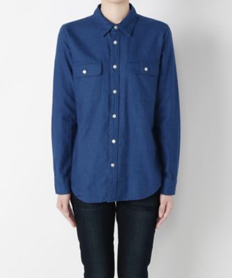 【SALE（三越）】＜Serra Retreat＞ シャツ GirlPowder(1007-15A) アオ 【三越・伊勢丹/公式】