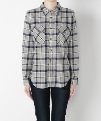 【SALE（三越）】＜Serra Retreat＞ シャツ GirlPowder(1007-12A) グレー 【三越・伊勢丹/公式】