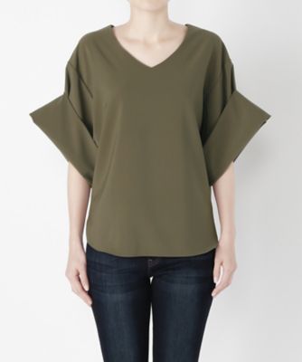 【SALE（伊勢丹）】＜ミューニック/Munich＞ ブラウス(MN171T17) カーキ 【三越・伊勢丹/公式】