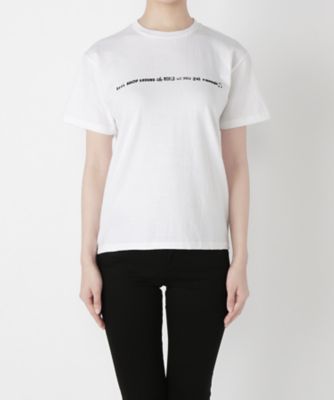 【SALE（三越）】＜GMT（GENERAL MEAN T-SHIRT）＞ Tシャツ(GMT GM17201 ONLY17SS) B 白ｘ黒ロゴ 【三越・伊勢丹/公式】