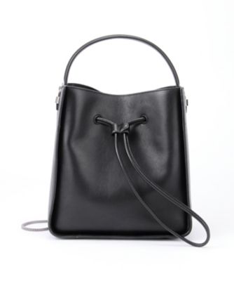 ＜3.1 フィリップ リム＞ SOLEIL SMALL BUCKET DRAWSTRING(AS16B043NPPW) クロ 【三越・伊勢丹/公式】