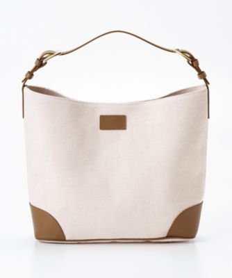 【SALE（三越）】＜ナンバートゥエンティワン/Number Twenty-One＞ キャンバスセミショルダー ピンク 【三越・伊勢丹/公式】