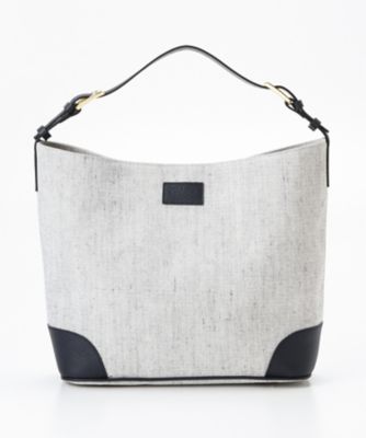 【SALE（三越）】＜ナンバートゥエンティワン/Number Twenty-One＞ キャンバスセミショルダー ネイビーブルー 【三越・伊勢丹/公式】