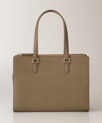 【SALE（三越）】＜ナンバートゥエンティワン/Number Twenty-One＞ 3コンパートメント キャメル 【三越・伊勢丹/公式】