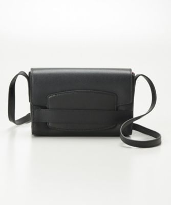 【SALE（三越）】＜ザ モーメント ナンバートゥエンティワン＞ 15/ミニショルダー(NTO003-10) ブラック／レッド 【三越・伊勢丹/公式】