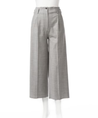 【SALE（三越）】＜サポートサーフェス/support surface＞ クロプッド丈ワイドパンツ FPD16A063TKO0071 ライトグレー 【三越・伊勢丹/公式】