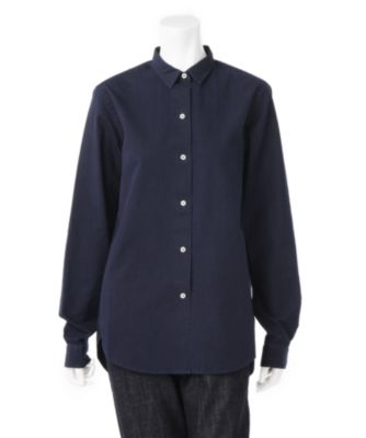 【SALE（三越）】＜ソフィードール/SOFIE D'HOORE＞ デニムシャツ BACK-CHAM ネイビー 【三越・伊勢丹/公式】