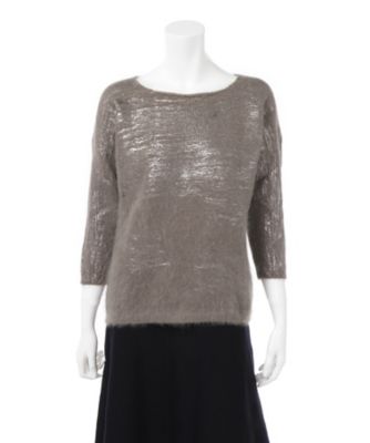 【SALE（三越）】＜ロベルト コリーナ/ROBERTO COLLINA＞ 箔ニット M32121 トープ 【三越・伊勢丹/公式】