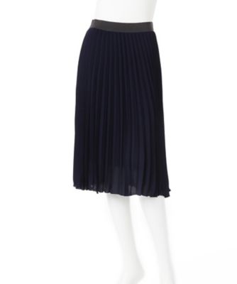 【SALE（三越）】＜ロベルト コリーナ/ROBERTO COLLINA＞ プリーツスカート M74054 アオ 【三越・伊勢丹/公式】