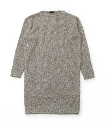 【SALE（三越）】＜ハンド＞ ざっくりニットワンピース 25800 モスグリーン 【三越・伊勢丹/公式】
