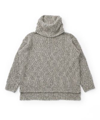 【SALE（三越）】＜ハンド＞ ざっくりタートルネックセーター 25802 モスグリーン 【三越・伊勢丹/公式】