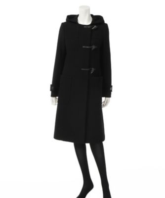 【SALE（三越）】＜エムフィル/M・Fil＞ ダッフルコート 15310085 ブラック 【三越・伊勢丹/公式】