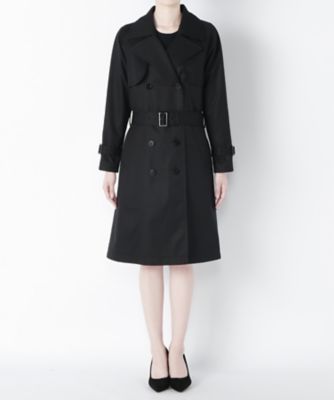 【SALE（三越）】＜ミグジュアリー/Mixury＞ トレンチコート JS16-TC201 ブラック 【三越・伊勢丹/公式】