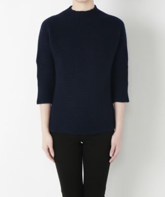 【SALE（三越）】＜ZANONE＞ ボトルネックニット 851871 ネイビー 【三越・伊勢丹/公式】
