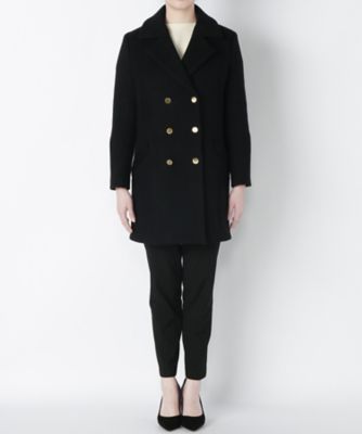 【SALE（三越）】＜ミグジュアリー/Mixury＞ Pコート JS16-CT207 クロ 【三越・伊勢丹/公式】