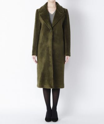 【SALE（三越）】＜ミグジュアリー/Mixury＞ プードルコート JS16-CT208 カーキ 【三越・伊勢丹/公式】
