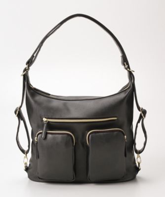 【SALE（三越）】 <サエン>3WAYショルダーバッグ(11422) GUN 【三越・伊勢丹/公式】