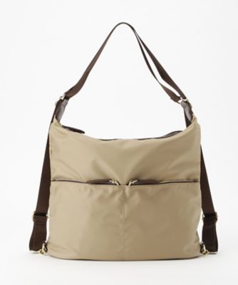 【SALE（三越）】 <サエン>2WAYリュック(SN9865) ベージュ 【三越・伊勢丹/公式】