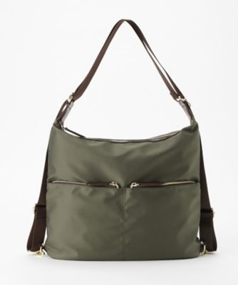 【SALE（三越）】 <サエン>2WAYリュック(SN9865) オリーブ 【三越・伊勢丹/公式】