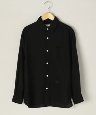 ＜TEEE(ティー)＞ リヨセルローンシャツ(18151173) ブラック(90) 【三越・伊勢丹/公式】