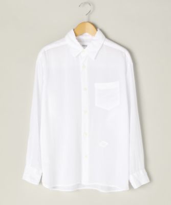 ＜TEEE(ティー)＞ 大きいサイズ リヨセルローンシャツ(18151173)(クローバー) ホワイト(19) 【三越・伊勢丹/公式】