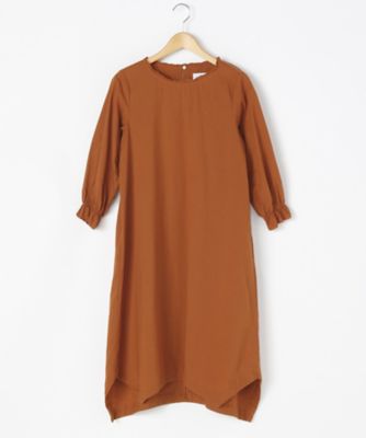＜TEEE(ティー)＞ 大きいサイズ キャリコクラシコ裾アシンメトリーワンピース(18151273)(クローバー) オレンジ(51) 【三越・伊勢丹/公式】
