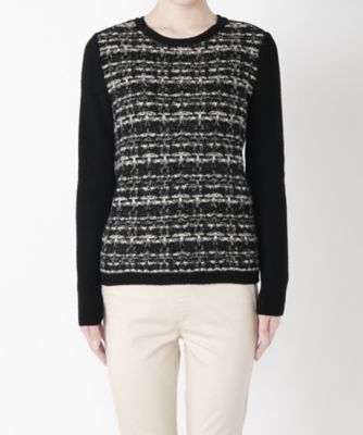 【SALE（三越）】＜メゾン ド ウーマン/MAISON DE WOMAN＞ <MDW>MIQプルオーバー(6F-K1016-M) クロ(05) 【三越・伊勢丹/公式】