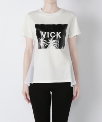 【SALE（三越）】＜レキサミ/REKISAMI＞ Tシャツ(RC-65289) white 【三越・伊勢丹/公式】