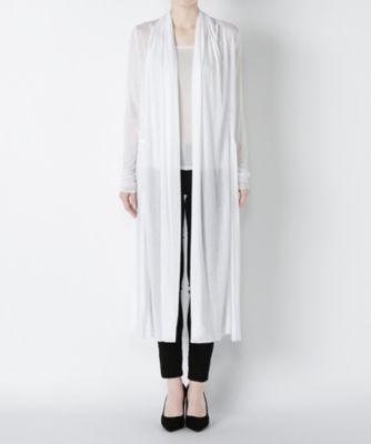 【SALE（三越）】＜レキサミ/REKISAMI＞ レーヨンシルクカーディガン(RC-65316) white 【三越・伊勢丹/公式】