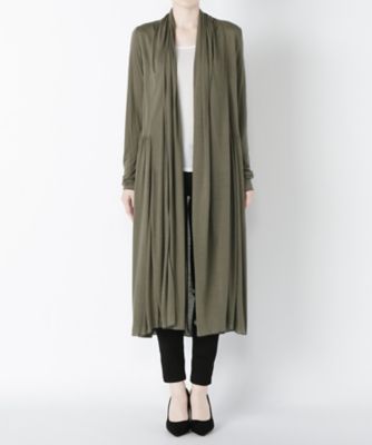 【SALE（三越）】＜レキサミ/REKISAMI＞ レーヨンシルクカーディガン(RC-65316) khaki 【三越・伊勢丹/公式】