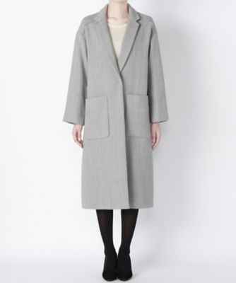 【SALE（三越）】＜ミュラーオブヨシオクボ/muller of yoshiokubo＞ レーンロングコート(MLF16713) gray 【三越・伊勢丹/公式】