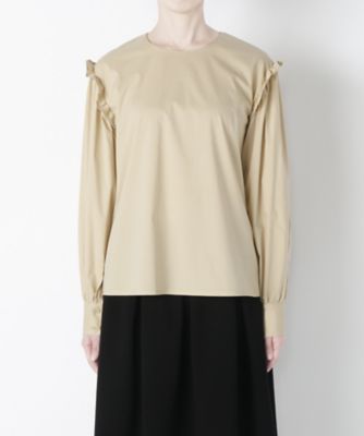 【SALE（三越）】＜COLORIS BY MURRAL＞ ギャザースリーブブラウス(MUI-01) ベージュ 【三越・伊勢丹/公式】