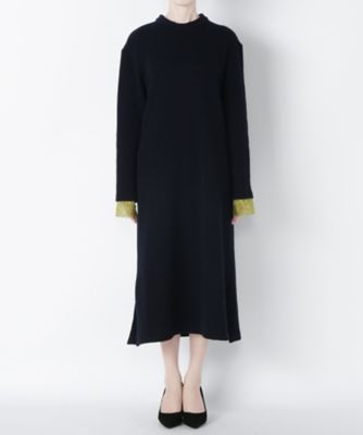 【SALE（三越）】＜COLORIS BY MURRAL＞ ニットマキシドレス(MUI-04) ネイビー 【三越・伊勢丹/公式】