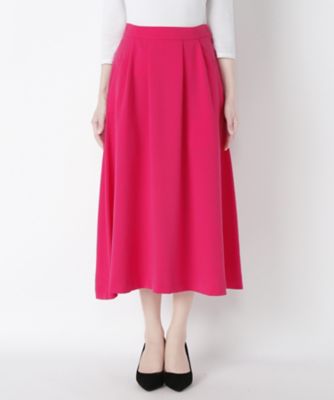 【SALE（三越）】＜COLORIS BY MURRAL＞ フレアスカート(MUI-06) ピンク 【三越・伊勢丹/公式】