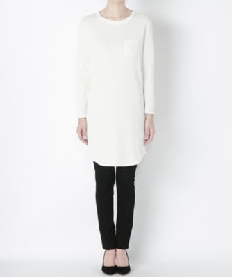 【SALE（三越）】＜NEEDLE DESIGN/ニードルデザイン＞ ワッフルワンピース(ND1620702) オフホワイト 【三越・伊勢丹/公式】