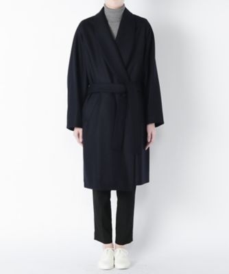 【SALE（三越）】＜Graphpaper＞ フランネルコート(GPWR16-CO01) ネイビー 【三越・伊勢丹/公式】